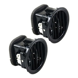 13417363 Set of 2 Ventilation Grille Cover Air Nozzle Ventilation Nozzles Grille Chrome Replacement for Opel Adam Corsa D MK3 2006-2019 2201099 13363314