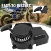 MospdyGear Black Recoil Pull Starter, Motorcycle Engine Recoil Starter, Replacement