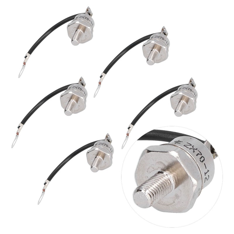 5 Pcs Rectifier Diode 1200V 70A Reverse Silicon Power Rectifier