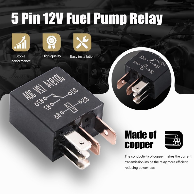 JA&MIU 3PCS 4671168E 72472M 5 pin 12 Volt DV SPDT
