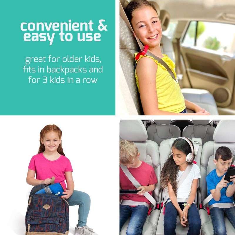 New Mifold Comfort Grab-and-go Car Backless Booster Seat-Compact and Portable