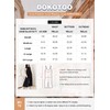 Dokotoo Womens Casual Loose Overalls One Piece Sleeveless Jumpsuits for