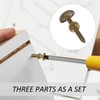 8 Aesthetic Caps, 8 Self-Tapping Screws, 1 Blank Storage Bag,