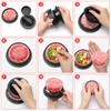 Luxiv 3 in 1 Burger Press, Hamburger Patty Maker Stuffed