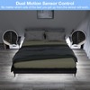 WOBANE Dual Motion Sensor Light Strip, Rechargeable 16.4ft LED Lighting,