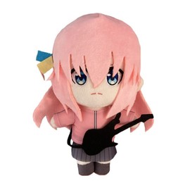 Animal The Rock Plush Doll Gotoh Hitori Yamada Ryo Cosplay Plushie Toy Stuffed Doll Figure Pillow Plushies Merch (Pink)