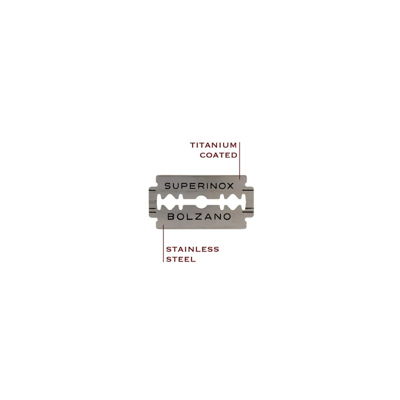 Bolzano, Bolzano Razor Blades, 100 Pack