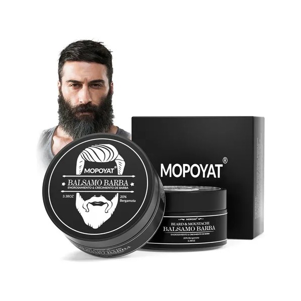 2 Meses Tratamiento Para Barba Y Bigote Bálsamo Con 20%