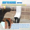 Joewuzun 4pack 11.8" x 3.5" Gutter Noise Dampener Rain Gutter
