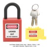 Industrial Plug Lockout Engineering Plastic Nylon Waterproof Safety Lockout Kit