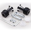 ZORZA 1Set Universal Wall Hung Toilet Fixing Bolts Kit Plastic
