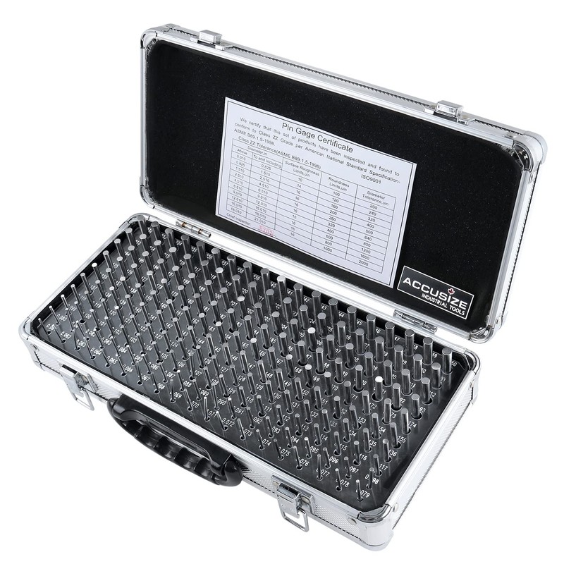 Accusize Industrial Tools - 190 Pc Precision Minus Class ZZ