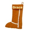 Winter boot stocking with FREE embroidered name