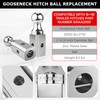 Gooseneck Ball Hitch GNXA2000 2-5/16" Replacement Compatible with B-W Trailer