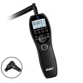 ayex Timer Remote Shutter Release AX-3 Compatible with Canon N3 e.g. EOS R5 7D 7DII 6D 6D Mark II 50D 5DII 5DIII 5D Low / High Speed Continuous Photo Long Exposure Bulb and Timed Shutter Release