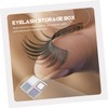NOLITOY Sets False Eyelash Storage Boxes Set Square Eyelash Case