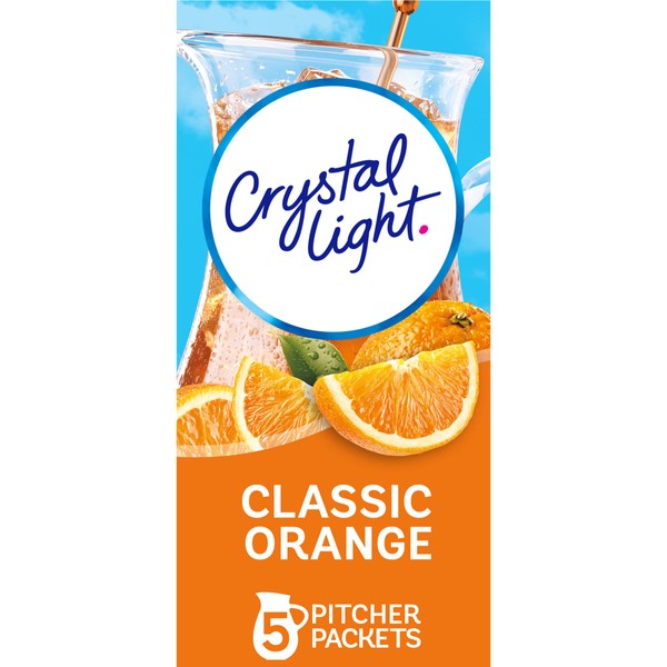 Crystal Light Classic Orange Drink Mix (5 Pitcher Packets)