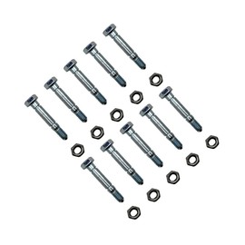 Replacement part fits 10 Pack Shear Pins Fit Ariens 51001500 St824 St832 St924 Fits Jd Am136890 Snow CHStet03826