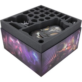 Feldherr Organizer + foam set compatible with Etherfields - core game box + Creatures of Etherfields + Stretch Goals Wave 1 + more