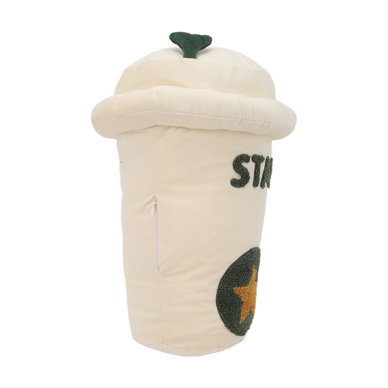 35cm Soft Plush Pillow Toy Cute Coffee Cup Shaped Stuffed