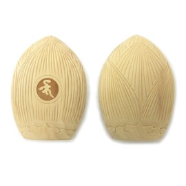 木彫 of Buddhist Buddha/Buddha 香合 Bishamonten Tsuge