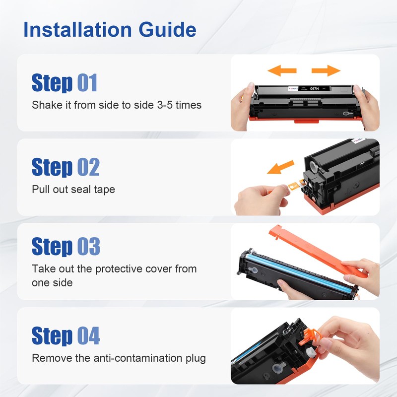 PANINK Compatible 067H Black Toner Cartridge Replacement for Canon 067