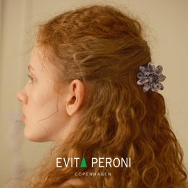 EVITA PERONI Flower Hair Claw Clips Cute Hair Clips for Women Girls Non Slip Jaw Clips Barrettes Hair Accessories Hair Clip for Thick Hair-Brown…
