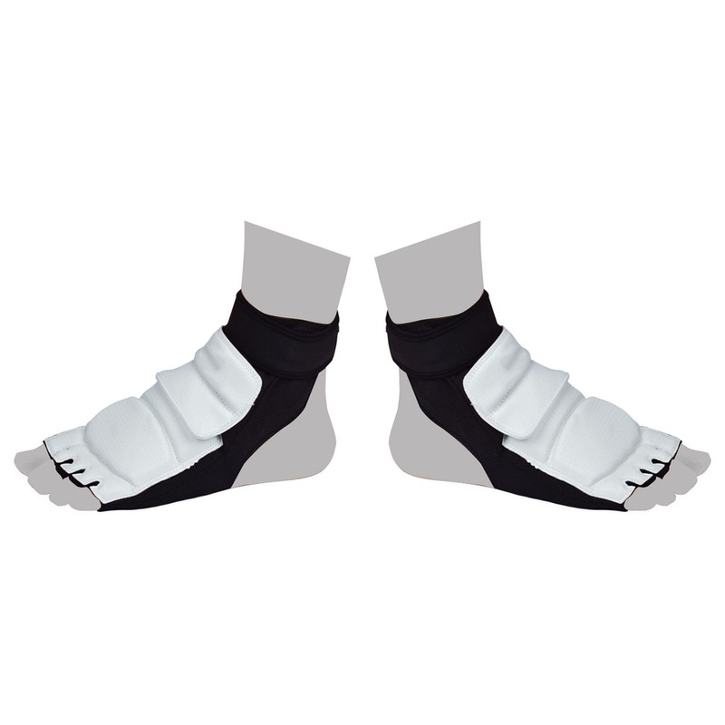 1 Pair Taekwondo Foot Protector Breathable Comfortable Slip Resistant Karate