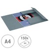 VON Leitz Pack of 5 A4 Corner Folder with Elastic