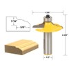 YONICO Cabinet Door Edge Router Bits Set 4 Bit 1/2-Inch
