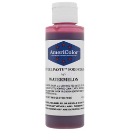 AmeriColor Food Coloring, Watermelon Soft Gel Paste, 4.5 Ounce