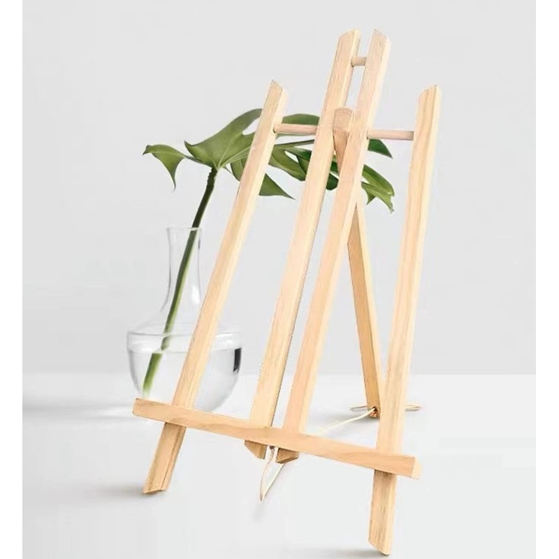 Wooden Small Tabletop Art Display Easels, Desktop Holder Stand, Mini