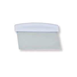 Crestware 6-Inch by 3-Inch Dough Scraper Plastic Handle