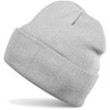 styleBREAKER Unisex Beanie Knitted Hat Solid Color, Fine Knit Hat