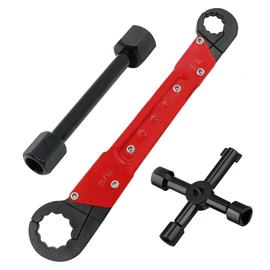 JFJJ Plumbing Tools,Angle Stop-On Wrench kit,High-Precision Angle-on Wrench for Efficient Valve and Pipe Installations plumbers Removal Tool for Plumbers for Bathroom&Kitchen