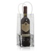Wine Chiller Ice Bucket Plastic Bag Wine Cooler With Handle