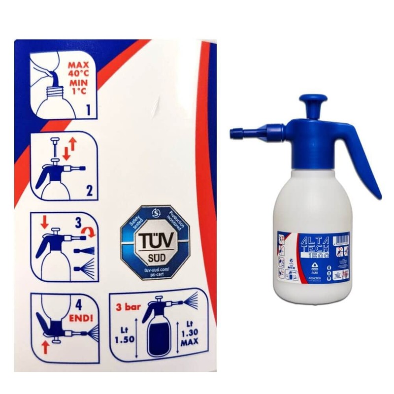 Dimartino High Pressure Sprayers 1500 Viton, White, One Size