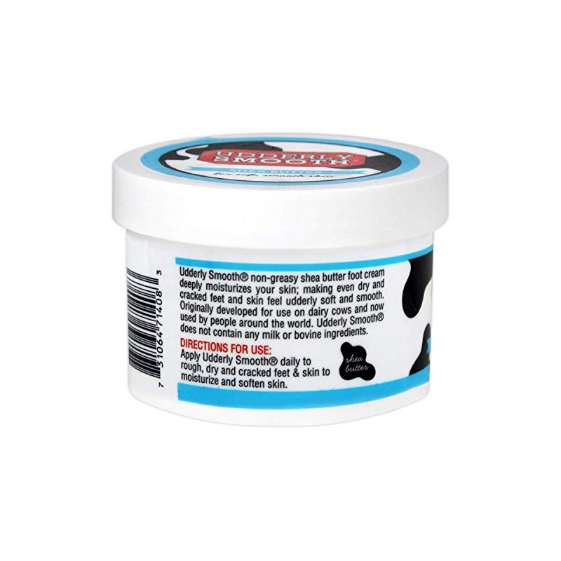 UDDERLY SMOOTH Crema para pies con manteca de karité, ligeramente