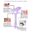 Reusable eyeliner drawing corrector Applicator Makeup Silicone Cosmetic