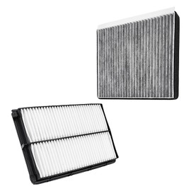 Engine & Cabin Air Filter Compatible with Hyundai SANTA FE (20-19), Kia TELLURIDE (23-20), Replacement for CF10735,CA11943