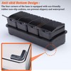 V·RESOURCING [ New Version Elegant Black Seasoning Box, 4 Pieces