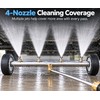 2-in-1 Undercarriage Pressure Washer Kit with Extension Wands – 4000