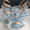 200g Blue Shredded Tissue Paper For Gift Boxes & Hampers,