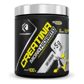 Forzagen Pote de Creatina Monohidrato 400g 80 Servicios 100% Pureza Sin Sabor En Polvo