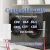 6323EL2001B Dryer Thermistor with Wire Harness Compatible with LG &