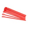 8" Unwrapped Red Spoon Straw - Box of 300ct