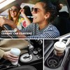 Absorbent Car Coasters for Cup Holders, 2 Pack Universal Anti