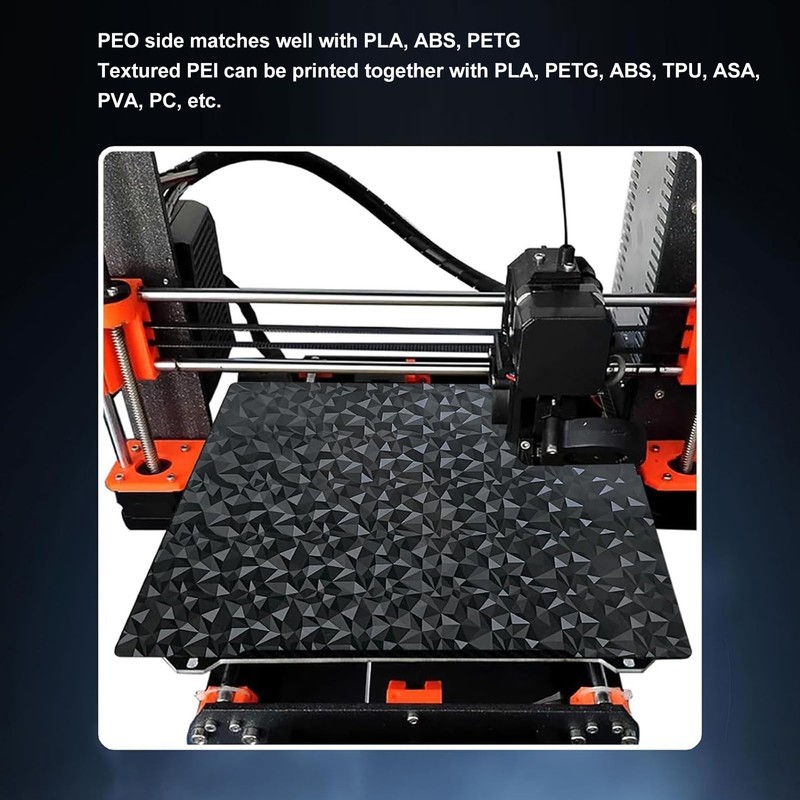 PEO PEI 3D Printer Building Plate, 254 x 241 mm,