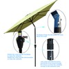 Royard Oaktree 6x9ft Patio Umbrella, Outdoor Rectangular Market Umbrella with