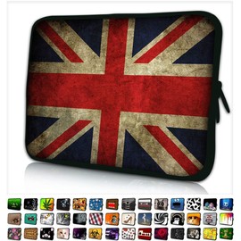 10" inch Laptop Case Bag Pouch Protective Skin Cover Bag Water-resistant Neoprene Notebook Computer Pocket Tablet Briefcase Multi-Color by Funky Planet Bags Cases